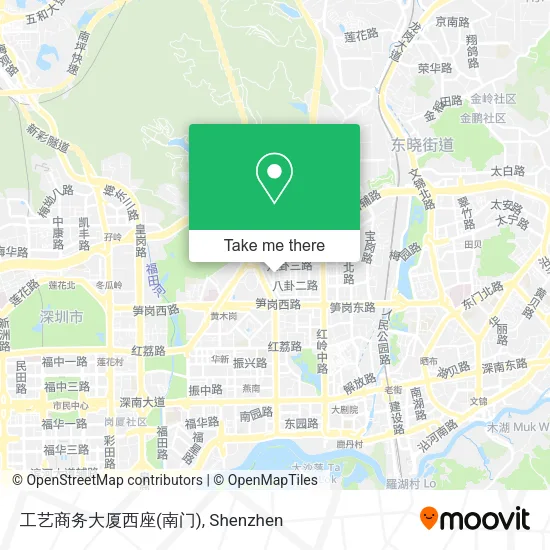 工艺商务大厦西座(南门) map