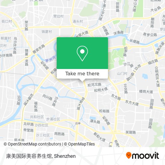 康美国际美容养生馆 map