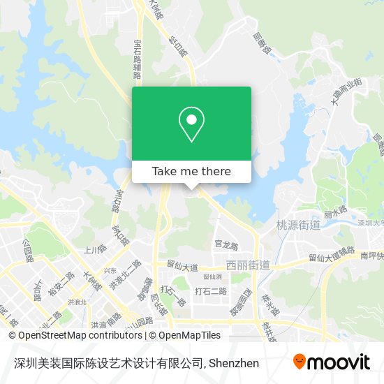 深圳美装国际陈设艺术设计有限公司 map