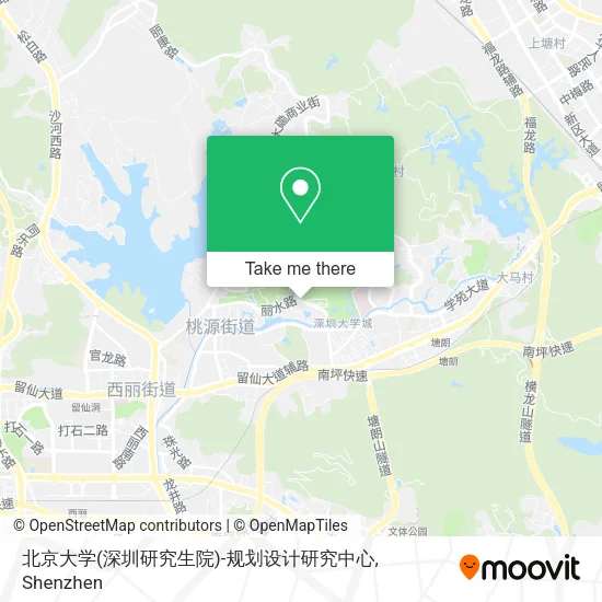 北京大学(深圳研究生院)-规划设计研究中心 map