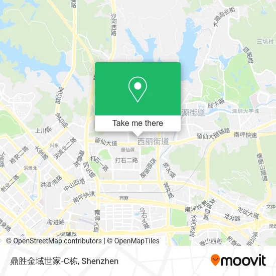 鼎胜金域世家-C栋 map