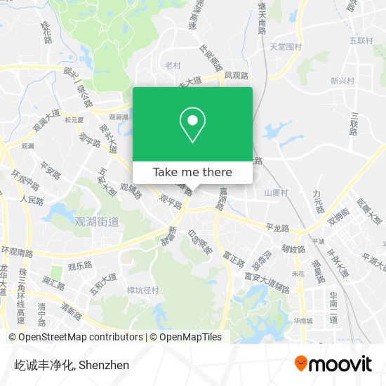屹诚丰净化 map