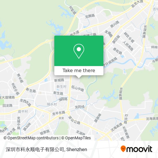 深圳市科永顺电子有限公司 map