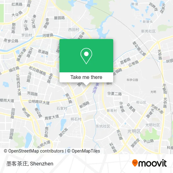 墨客茶庄 map