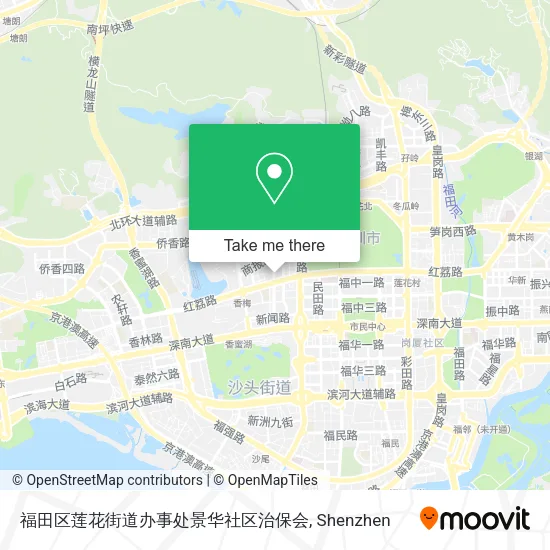 福田区莲花街道办事处景华社区治保会 map