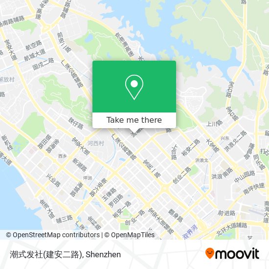 潮式发社(建安二路) map