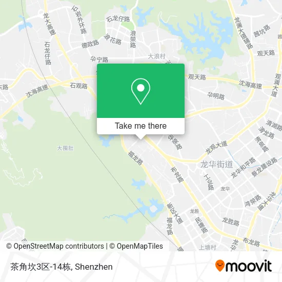 茶角坎3区-14栋 map