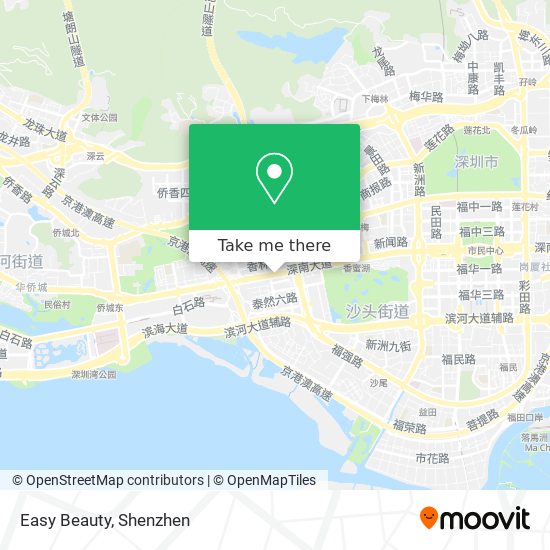 Easy Beauty map