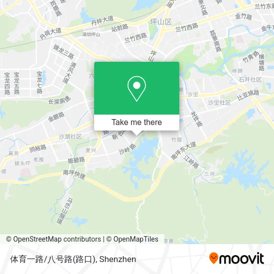 体育一路/八号路(路口) map