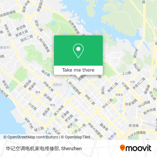 华记空调电机家电维修部 map