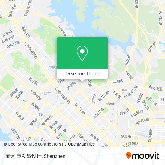 新雅康发型设计 map