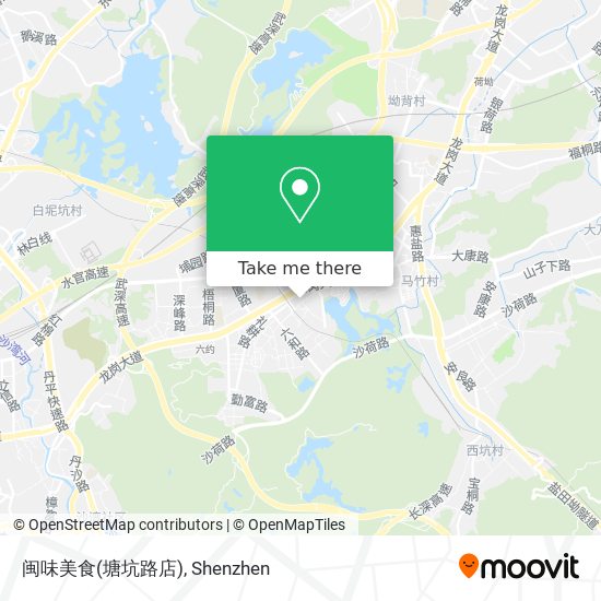 闽味美食(塘坑路店) map