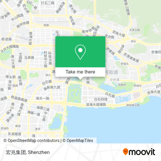 宏兆集团 map