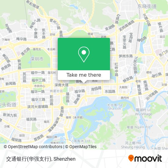 交通银行(华强支行) map