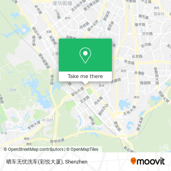 晒车无忧洗车(彩悦大厦) map