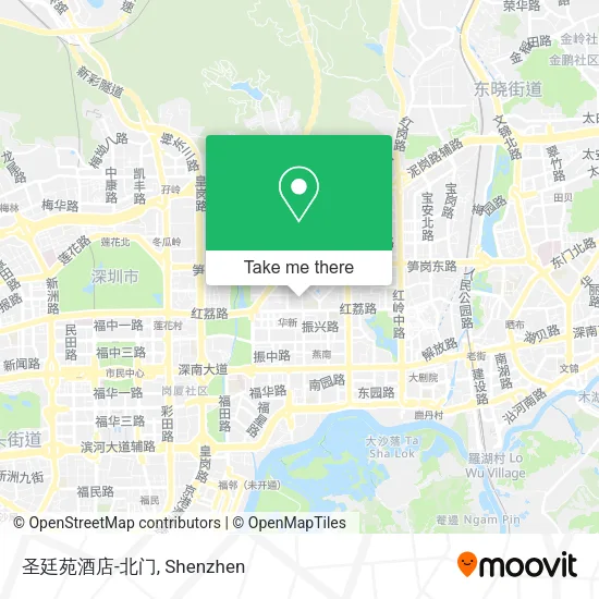 圣廷苑酒店-北门 map