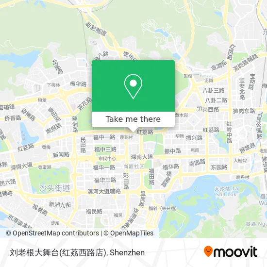刘老根大舞台(红荔西路店) map