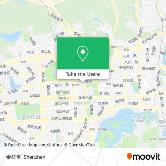 泰荷堂 map