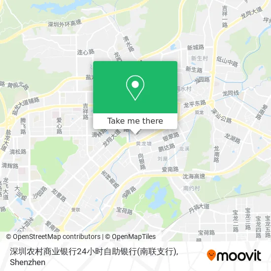 深圳农村商业银行24小时自助银行(南联支行) map