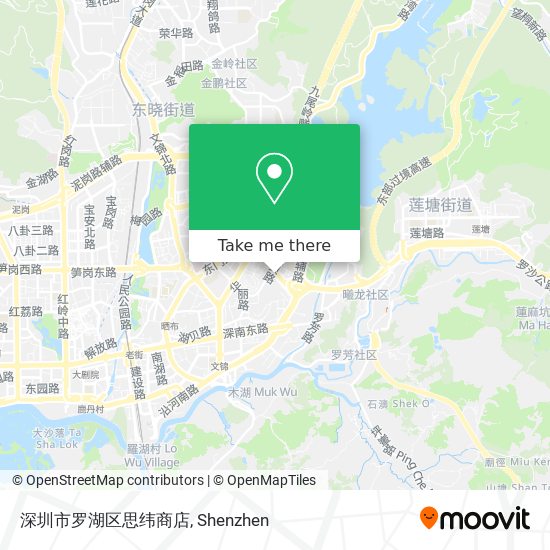 深圳市罗湖区思纬商店 map