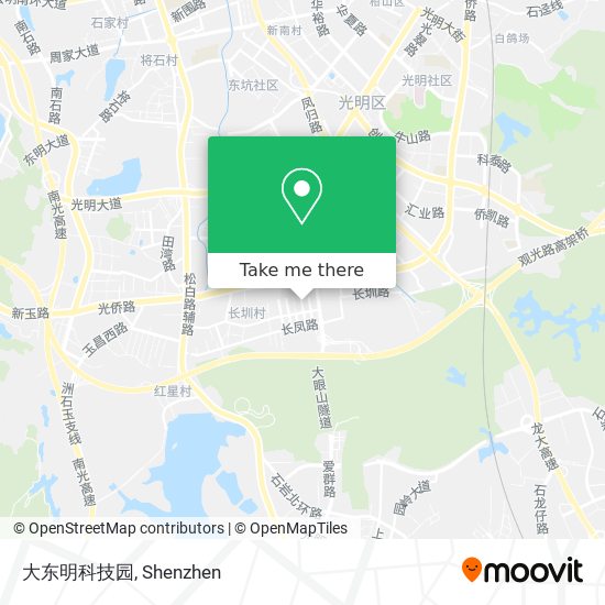 大东明科技园 map
