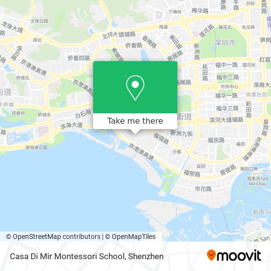 Casa Di Mir Montessori School map