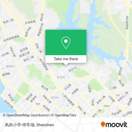 凤岗小学-停车场 map