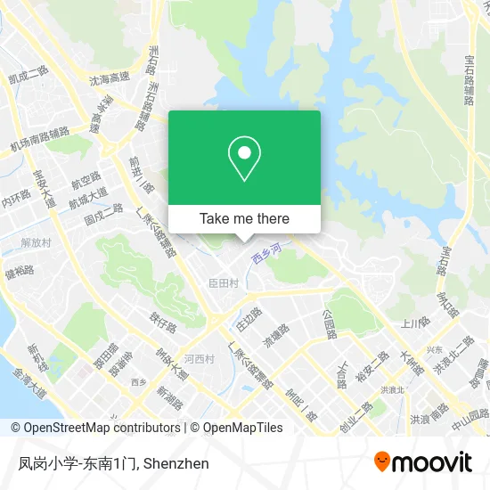 凤岗小学-东南1门 map