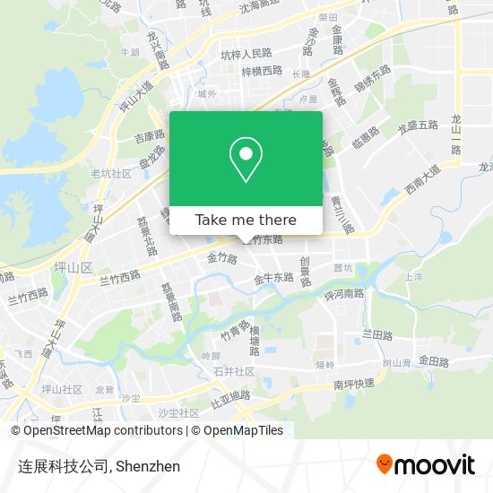 连展科技公司 map