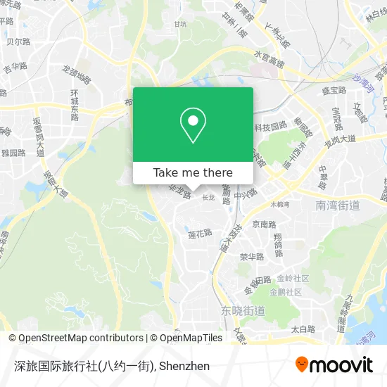 深旅国际旅行社(八约一街) map