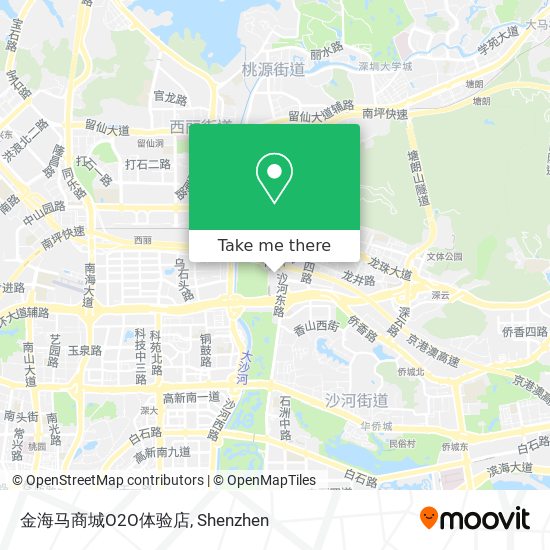 金海马商城O2O体验店 map