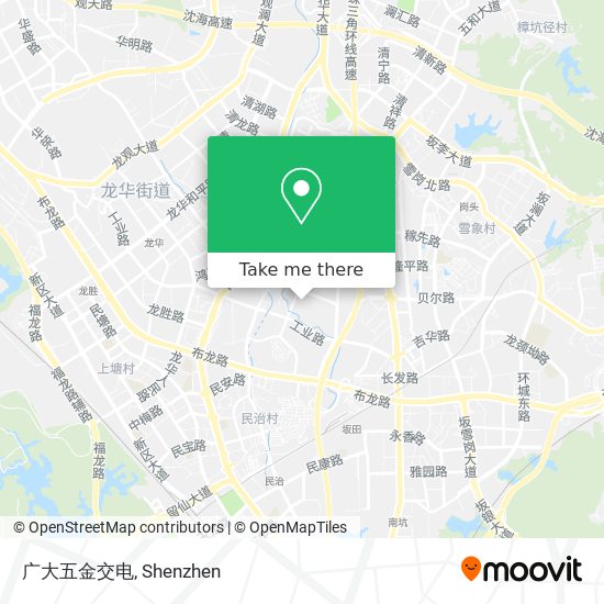 广大五金交电 map