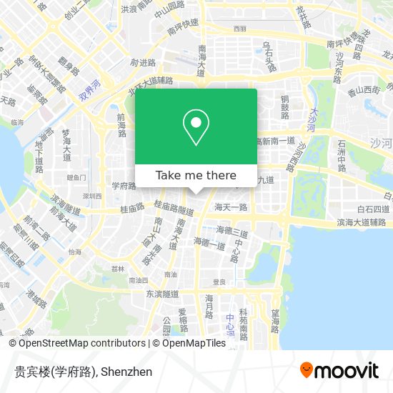 贵宾楼(学府路) map
