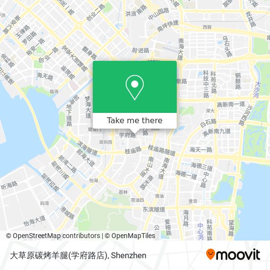 大草原碳烤羊腿(学府路店) map