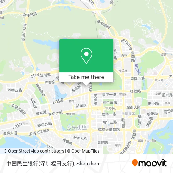 中国民生银行(深圳福田支行) map