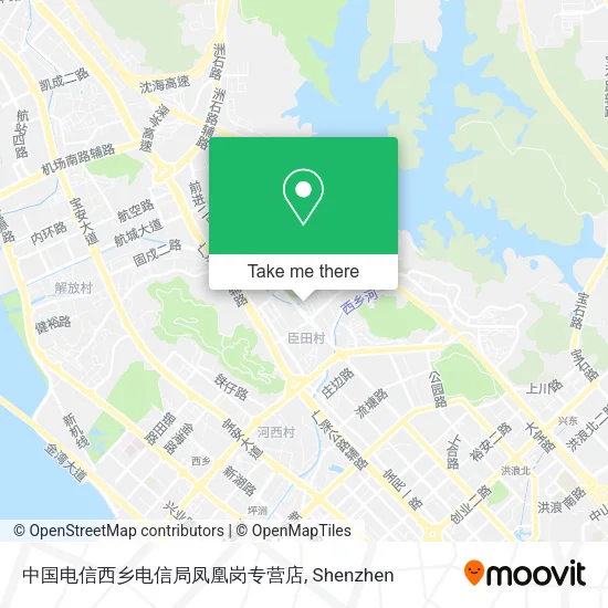 中国电信西乡电信局凤凰岗专营店 map