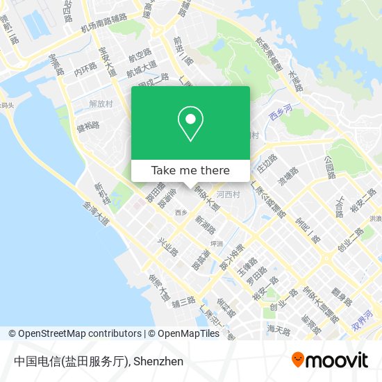 中国电信(盐田服务厅) map