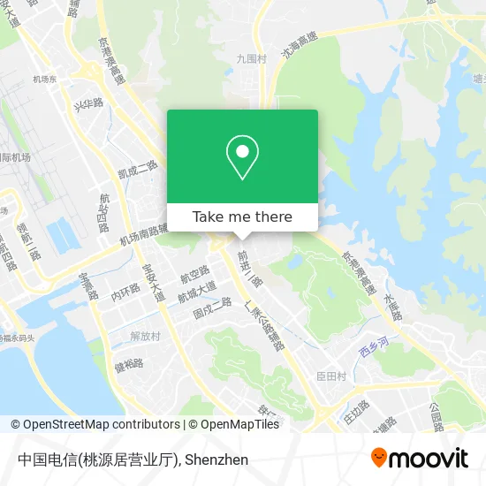 中国电信(桃源居营业厅) map