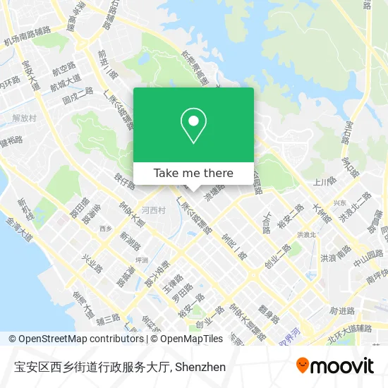 宝安区西乡街道行政服务大厅 map