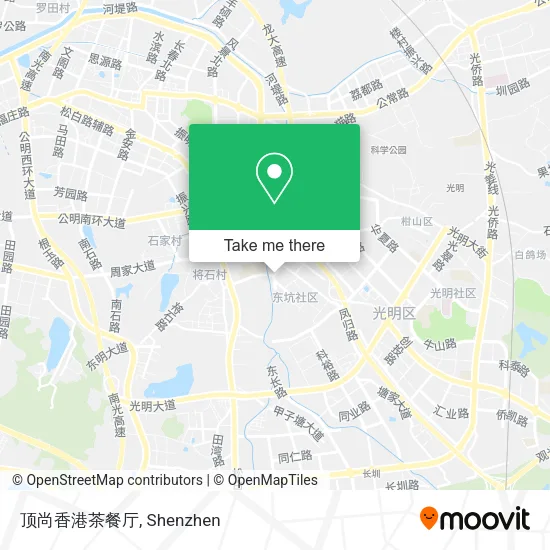 顶尚香港茶餐厅 map