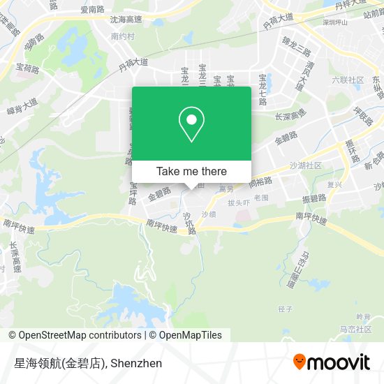 星海领航(金碧店) map