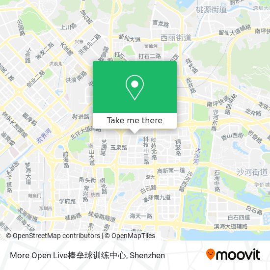 More Open Live棒垒球训练中心 map