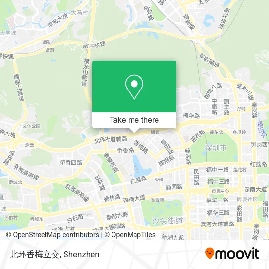 北环香梅立交 map