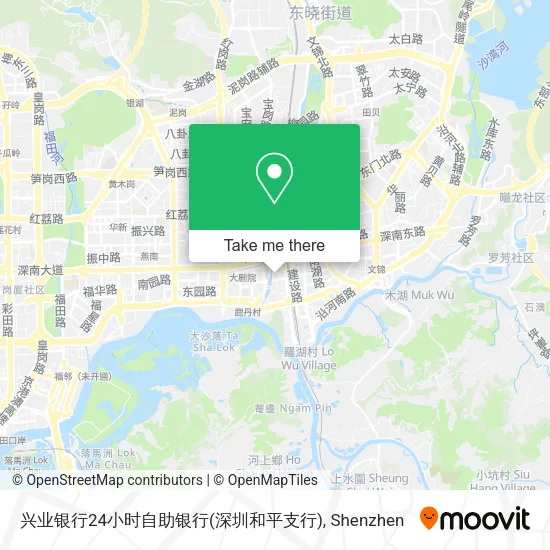 兴业银行24小时自助银行(深圳和平支行) map