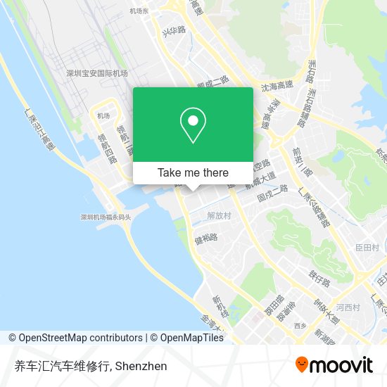 养车汇汽车维修行 map