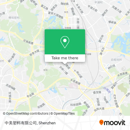 中美塑料有限公司 map