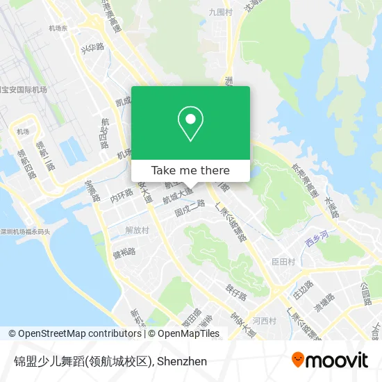 锦盟少儿舞蹈(领航城校区) map