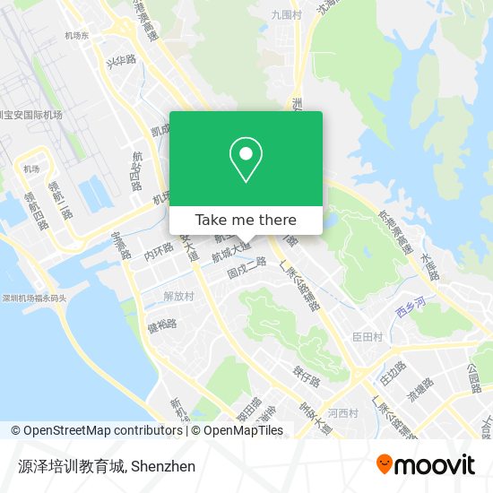 源泽培训教育城 map