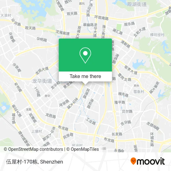 伍屋村-170栋 map