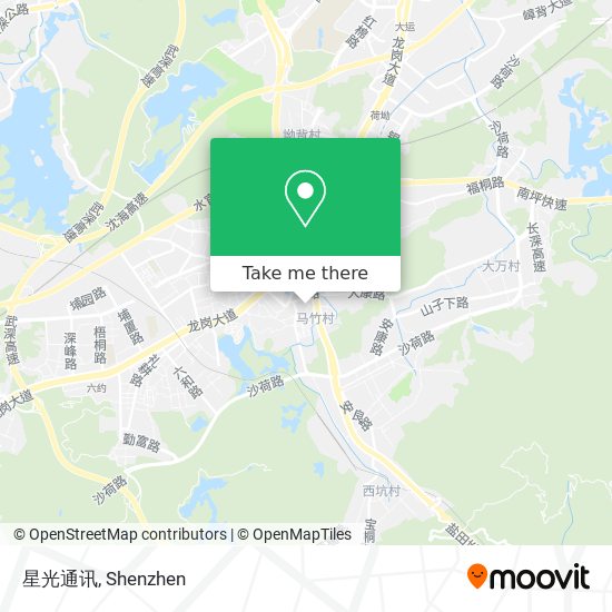 星光通讯 map